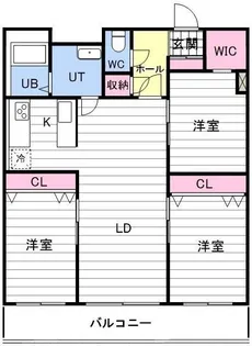 KAIDO YAMANOTE【1階】の間取り