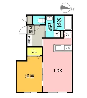 MARUYAMA RH HILLS【2階】の間取り