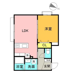 北海道札幌市中央区大通西22丁目【マンション】の間取り