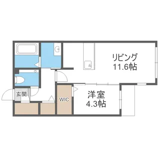 PREMIER IST KOTONI STA【4階】の間取り