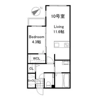 PREMIER IST KOTONI STA.【3階】の間取り