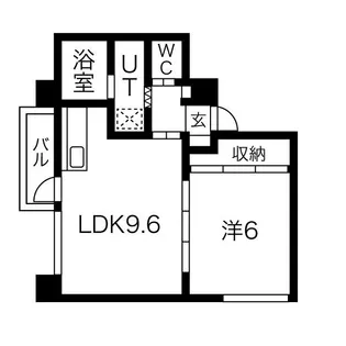 クレオレジデンス20【5階】の間取り