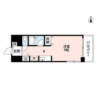 ラ・パルフェ・ド・札幌【314号室】の間取り