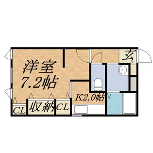 ツヴァイトロジック【2階】の間取り