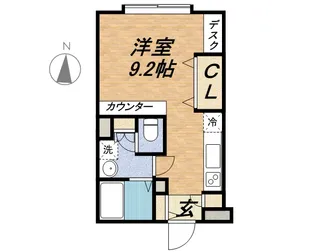 メディオフラム511【402号室】の間取り