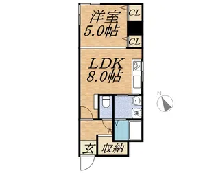 カサトレスネオ【9階】の間取り