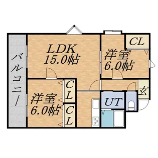 アークヒルズ中島公園【10階】の間取り