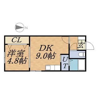ローヤルハイツN15【3階】の間取り