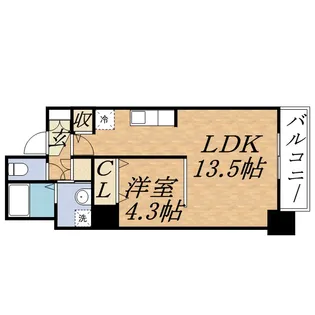 シェモア南1条【00602号室】の間取り
