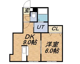 ブランノワールAMJ815【301号室】の間取り
