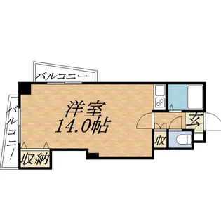 ラベニュー札幌【303号室】の間取り