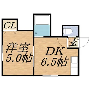 メゾン・ル・ヴェール【302号室】の間取り