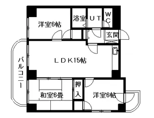 3LDKの間取り画像