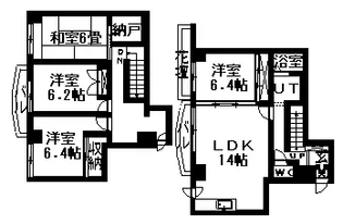ロジュマン藤【3階】の間取り