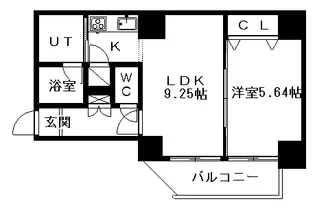 パルクアレース・ダハイム【3階】の間取り