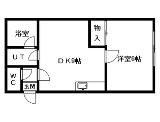 バッフ・ビューティー【201号室】の間取り