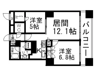 ザ・サッポロレジデンス【16階】の間取り