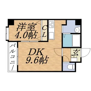 ノヴァ裏参道【2階】の間取り