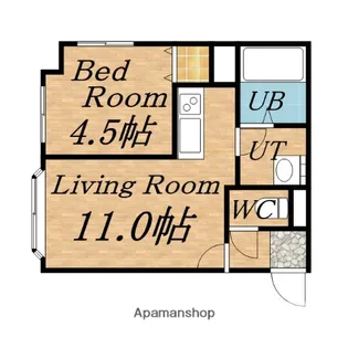 パストラル13【201号室】の間取り