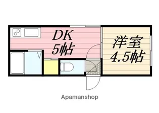 アイアール南郷Ⅲ【103号室】の間取り