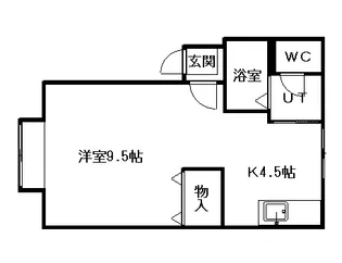 フローレンス34【0103号室】の間取り