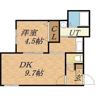 アイル【0306号室】の間取り