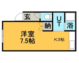 ネクステージ文京台【205号室】の間取り