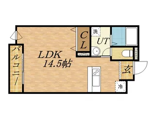 キャロルハウス4【2階】の間取り
