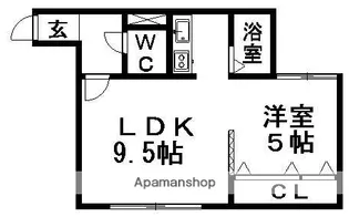 H・Sひばりが丘【1階】の間取り
