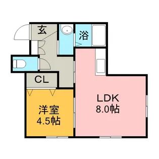 ニーナガーデンマナー【203号室】の間取り