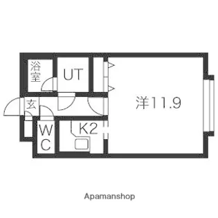 サンライズ文京台【2階】の間取り