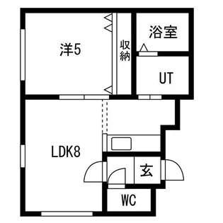 ロア・エスポワール【2階】の間取り