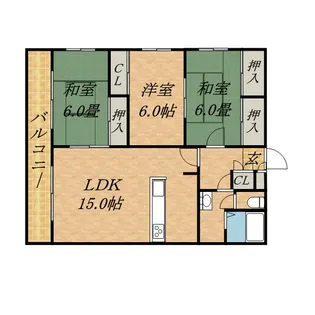 メゾン31【2階】の間取り