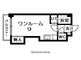 ルートフランセ36【303号室】の間取り