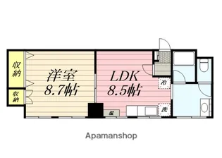 リルブランシュ【502号室】の間取り