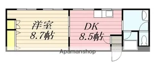 リルブランシュ【603号室】の間取り