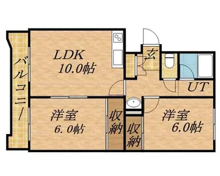 メゾン小林【3階】の間取り