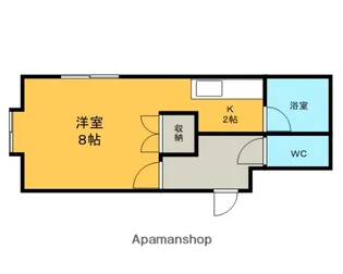 ビッグバーンズマンション新札幌【301.号室】の間取り
