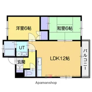 アメニティ2・1【101号室】の間取り