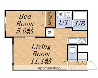 北海道札幌市白石区栄通13丁目【マンション】の間取り