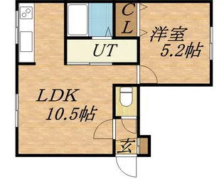 ディアコートひばりが丘【1階】の間取り