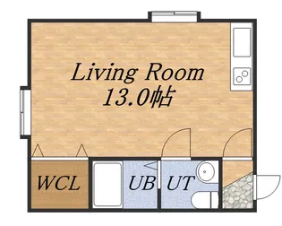 サンピアS18【203号室】の間取り