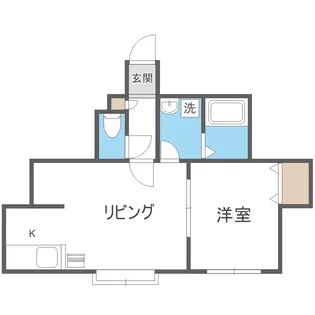 セカンドステージ【103号室】の間取り