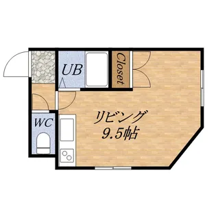プチ・マイパーク【203号室】の間取り