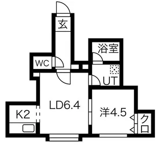 ファーストステージ【103号室】の間取り