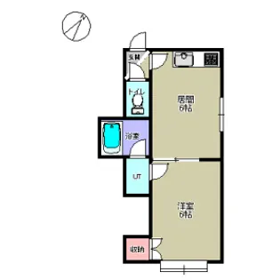 エミネンス栄通【2階】の間取り