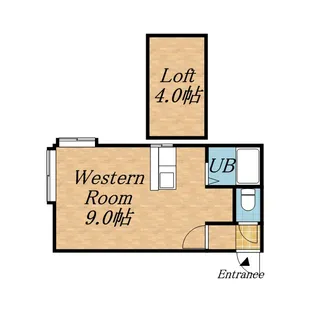 AMSスズラン【3階】の間取り