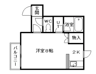 グランドール菊水【3階】の間取り