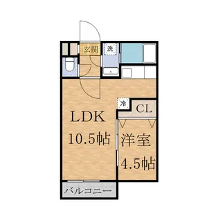 ステラひばりが丘【4階】の間取り