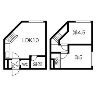パルコート南郷【303号室】の間取り